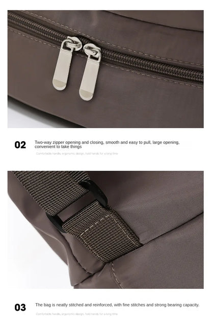 Customized Dry Wet Separation Fitness Bag Printed Logo Swimming Bag Waterproof Travel Sports Bag Printed Photo Name