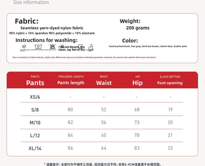 Custom LOGO Women's Seamless Sandblasting Yoga Pants High Waist Hip Lift Tight Running Sports Fitness Yoga Pants