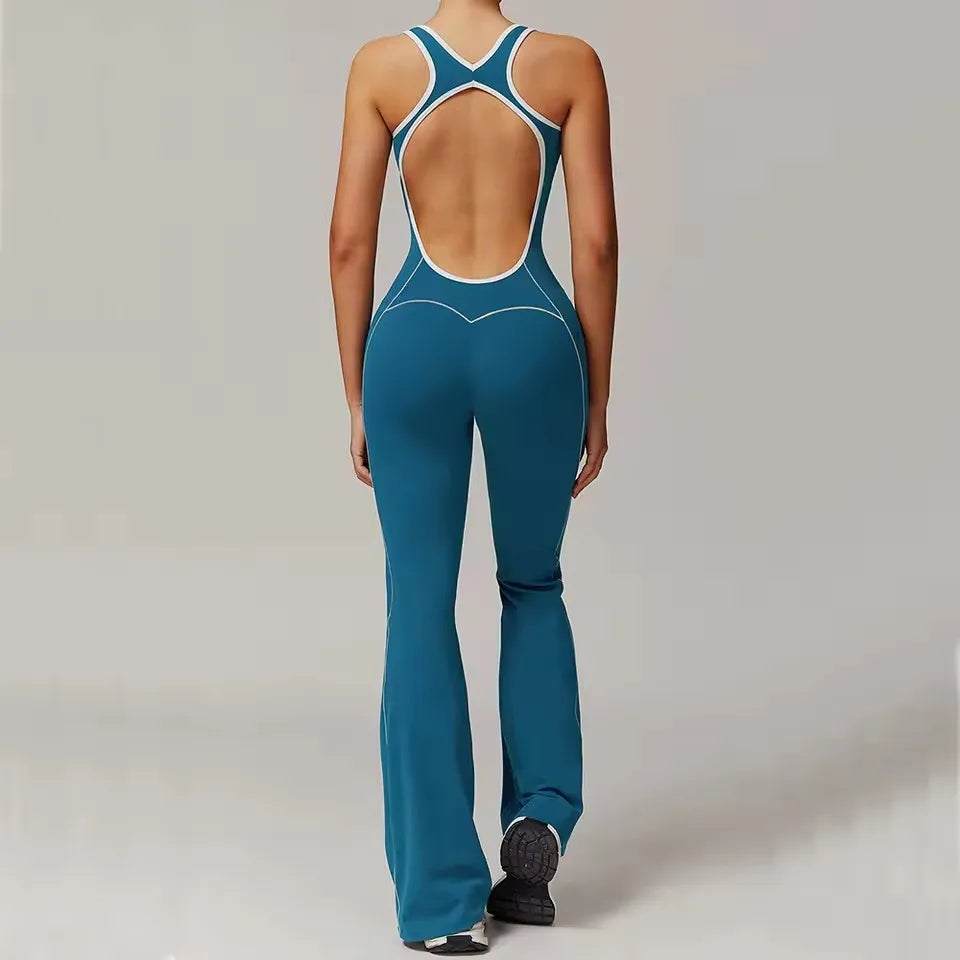 Women One-Piece Yoga Suit Women Training Gym Set Sportswear Women Sports Suit Fitness Women Stretch Push Up Suit Training Suits