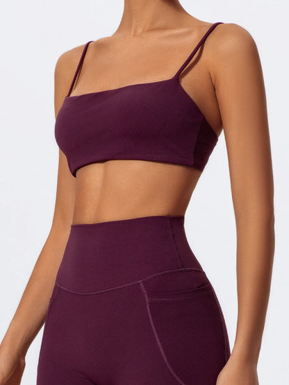 Summer Sling Yoga Bra Women Gym Workout Push Up Brassiere Female Outdoors Sports Underwear Women Fitness Shockproof Crop Top