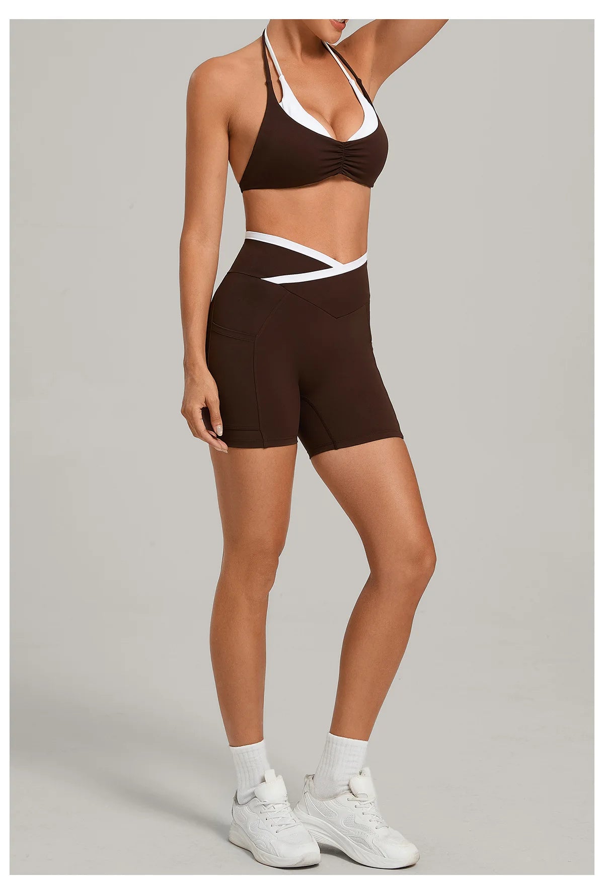 Yoga Suit Women Running Comfort 2Pcs Sports Pants Set High Waist Push Up Workour Sportswear Casual Cycling Jogging Yoga Bras