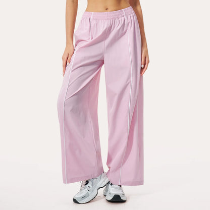 Sun Protection High Waist Wide Leg Yoga Pants Fitness Sports Bell-bottoms Push Up Gym Workout Flared Pants Female Cycling Pants