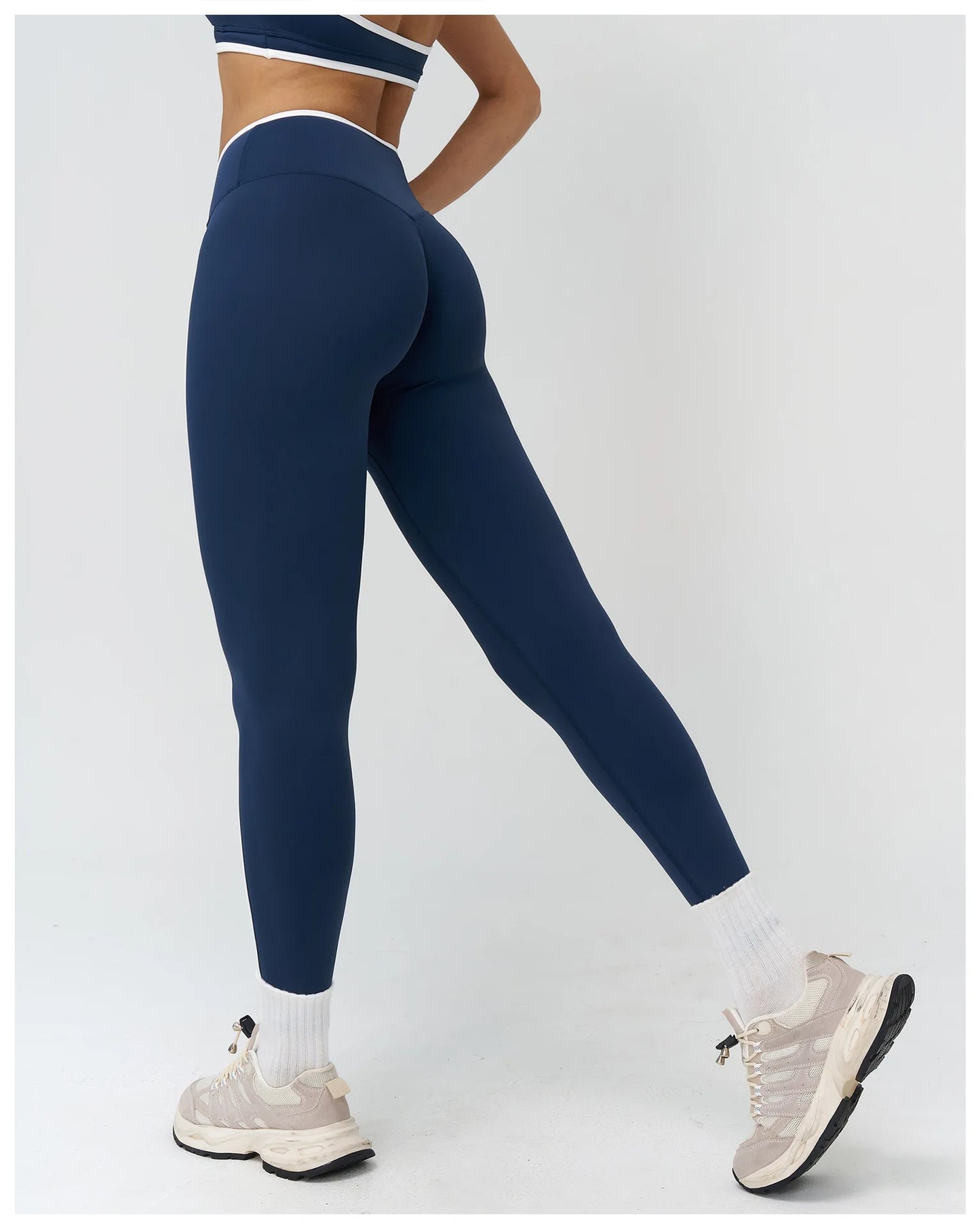 Women High Waist Workout Gym Leggings Yoga Trousers Breathable Sports Pants Female Running Cycling Tights Fitness Yoga Pants