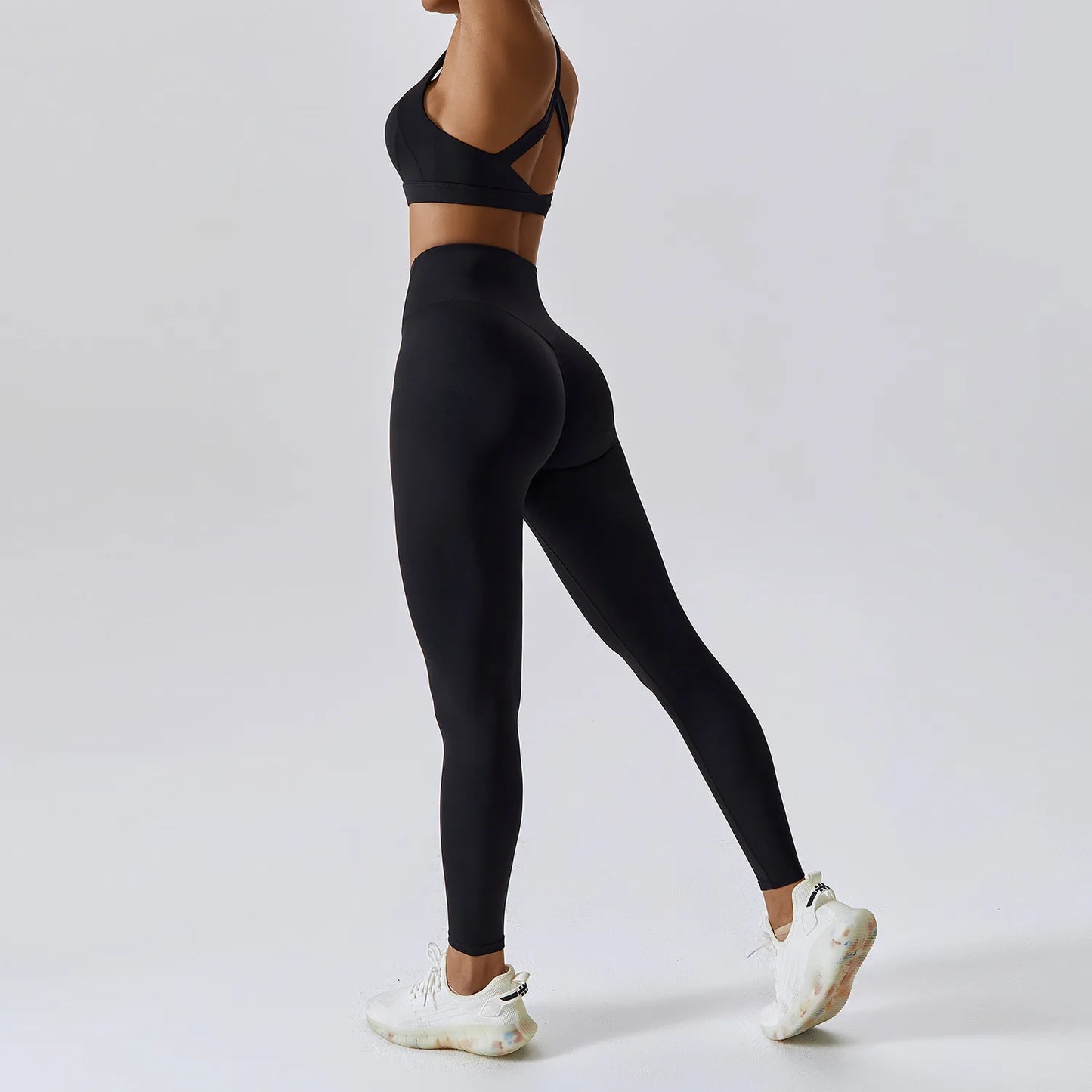3PCS Yoga Set Gym Clothes 2 PCS Sportswear Women Yoga Suits Fitness Set women's Tracksuits Sports Jacket Long Sleeve Gym Legging