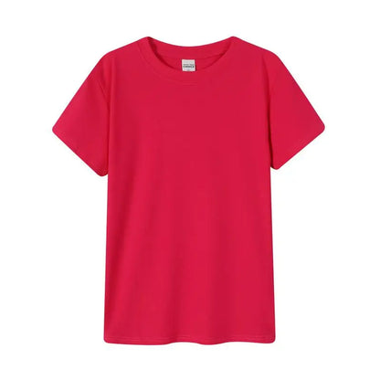 Custom LOGO DIY Women's Short Sleeve Solid Slim Fit Crew Neck Tee Basic Skinny Ribbed Tight Athletic Casual Workout Yoga Tshirt