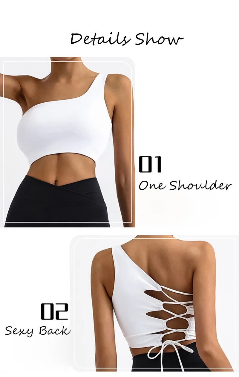 Cloud Hide Girls Sexy Back Sports Bra Gym Fitness Underwear for Women Yoga Crop Top Running Vest Workout Gym Shirt Sportswear