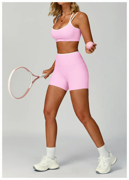 Sports Underwear Yoga Vest Women Yoga Bra Sexy Color Blocking Workout Bra Gym Crop Top For Women Breathable Running Fitness Top