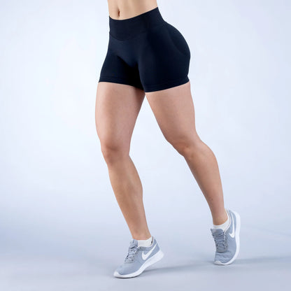 Custom LOGO Women's New 27-Color Sports Seamless Yu Plus Shorts High Waist Belly Running Quick-Drying Fitness Pants XS-XL