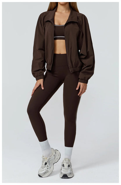 2/3PCS Yoga Suit Gym Fitness Set Women's Sports Running Workout Set Long Sleeve Sports Bra Female Athletic Wear Yoga Clothing