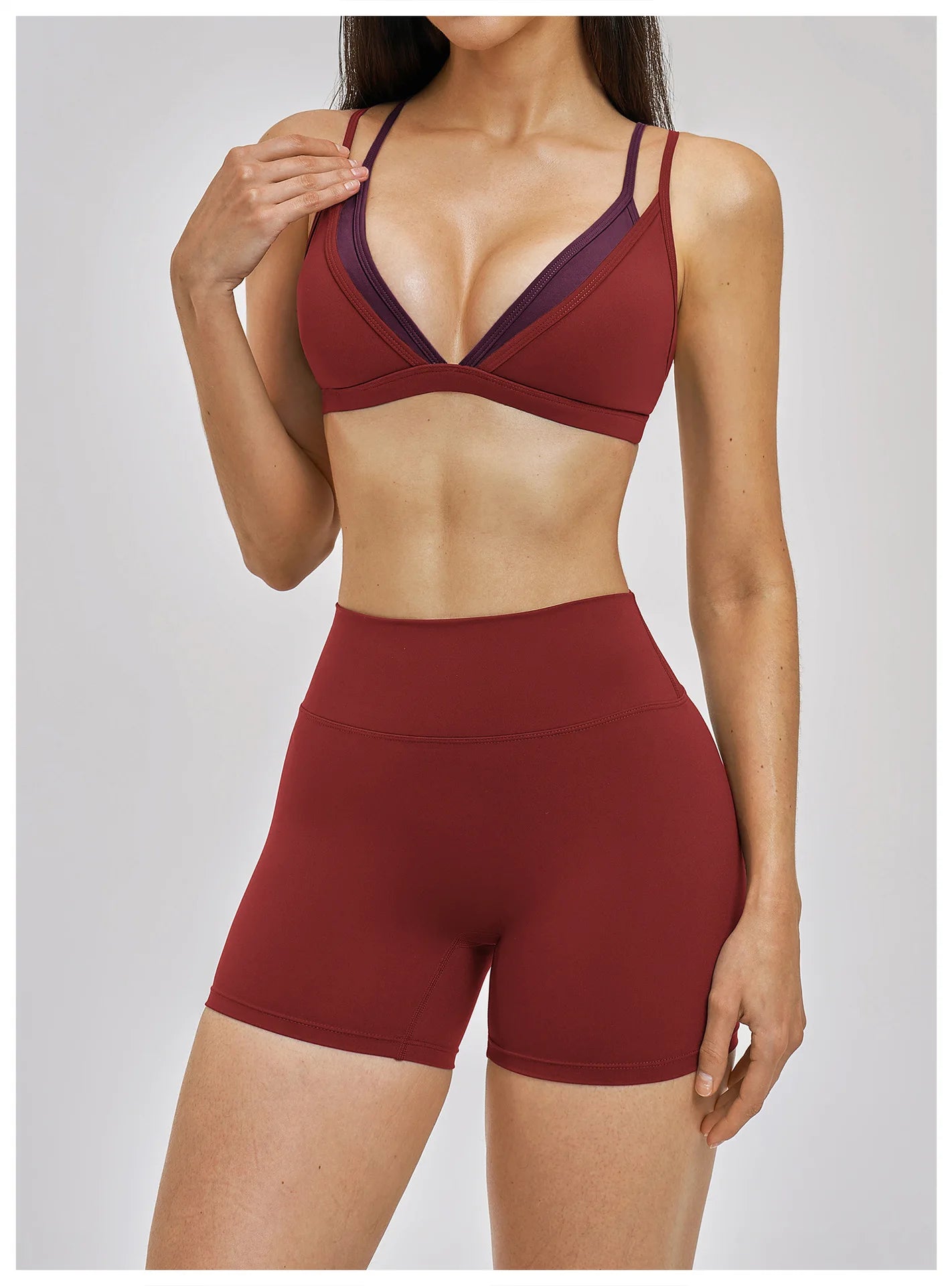Women Sexy Sports Bra Shockproof Workout Underwear Yoga Bra Gym Push Up Lingerie Female Yoga Fitness Crop Top Sports Underwear