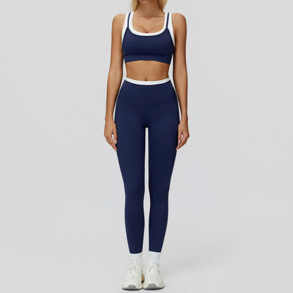 SWELTERING 2PCS Yoga Set Gym Fitness Suit Women Sports Workout Tracksuits Sportswear Female Yoga Suits Sports Bra Gym Leggings