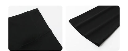 CHIC VEN Women Long Pants Slim New High Waisted Elastic Casual Pant Female Black Flared Trousers Yoga Clothing Autumn 2026