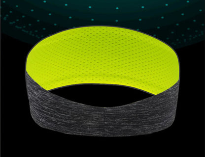 Custom Logo Sports Headband Double Breathable Anti-Perspirant Headband Yoga Running Fitness Elastic Perspirant Hood Kerchief