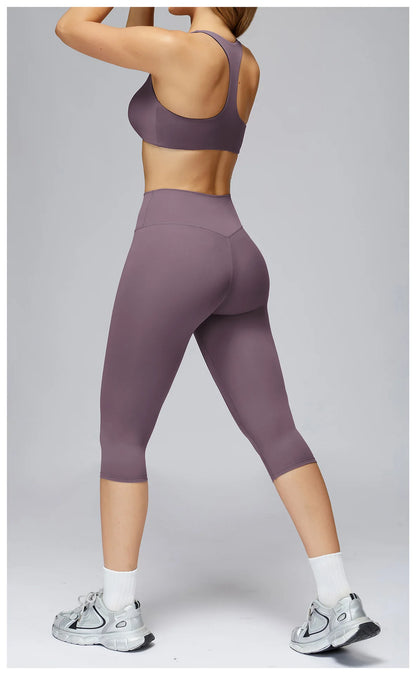 Yoga Set 2/3PCS Women Clothes Sports Outfits Fitness Tracksuit Yoga Suits Gym Legging Workout Long Sleeved Female Bra Sportswear