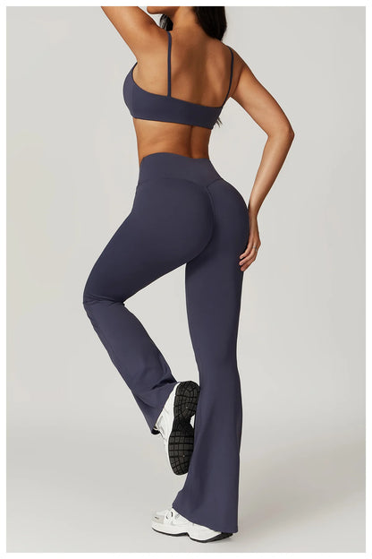 2 Pieces Yoga Set Gym Clothes Sportswear Yoga Suits For Women Fitness Short Sleeve Crop Top Tracksuits Sports Bra Gym Leggings