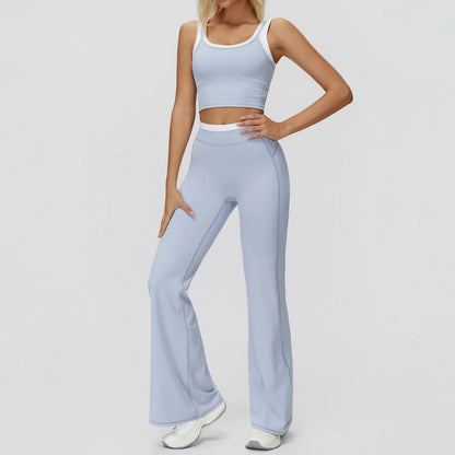 SWELTERING 2PCS Yoga Set Gym Fitness Suit Women Sports Workout Tracksuits Sportswear Female Yoga Suits Sports Bra Gym Leggings