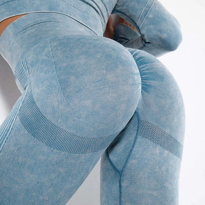 Summer Autumn Seamless Yoga Pant High Elastic Sports Fitness Legging Women High Waist Gym Scrunch Butt Running Training Leggings