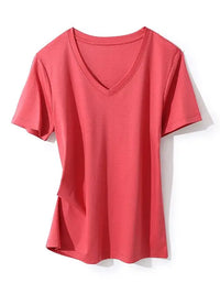 Berry Pink V neck