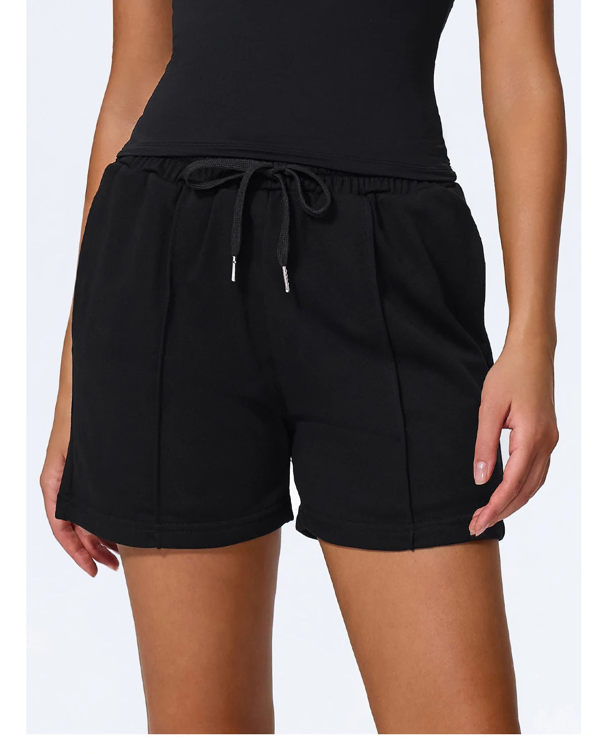 Hearuisavy Gym Sweatpants For Women Loose Comfy Drawstring Pocket Sport Pants Casual Outdoor Running Workout Yoga Shorts Female
