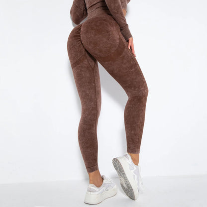Summer Autumn Seamless Yoga Pant High Elastic Sports Fitness Legging Women High Waist Gym Scrunch Butt Running Training Leggings