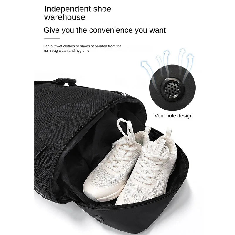Large Capacity Basketball Backpack custom logo waterproof Training Bag Sports Basketball print photo Soccer Bags travel backpack