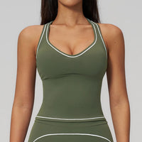 Smoke moss green