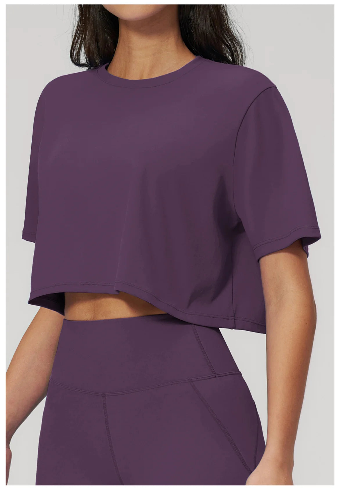 Ropa Mujer Yoga Sports T-Shirts Women Fitness Short Sleeve Gym Workout Shirts Female Outdoor Running Active Wear Sports Shirts