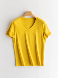 Mango Yellow V neck