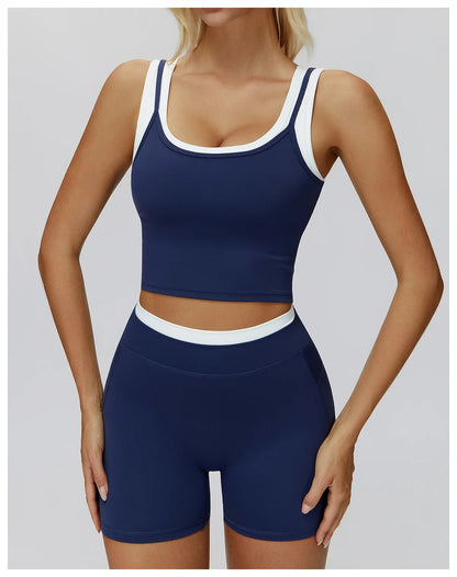 Thread Yoga Vest Women's Shockproof Gym Fitness Sports Underwear Sexy Breathable Yoga Bra Female Workout Yoga Vest Sports Bras
