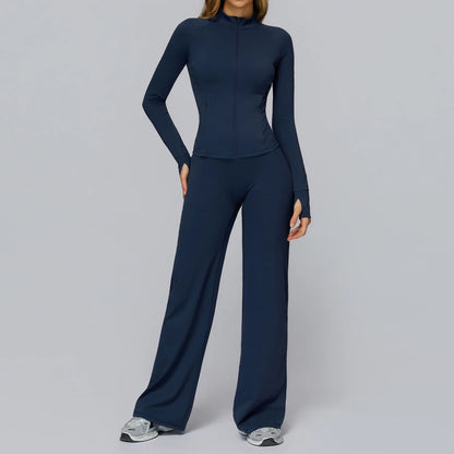 Yoga Set 2/3PCS Women Clothes Sports Outfits Fitness Tracksuit Yoga Suits Gym Legging Workout Long Sleeved Female Bra Sportswear