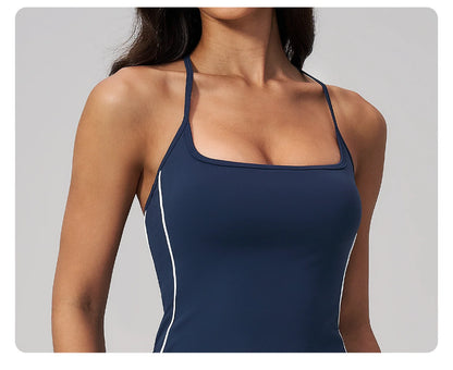 Women Fitness Top U-neck Yoga Bra Y-shape Back Sports Underwear Yoga Jogging Corp Top Female Workout Underwear Sports Yoga Bra