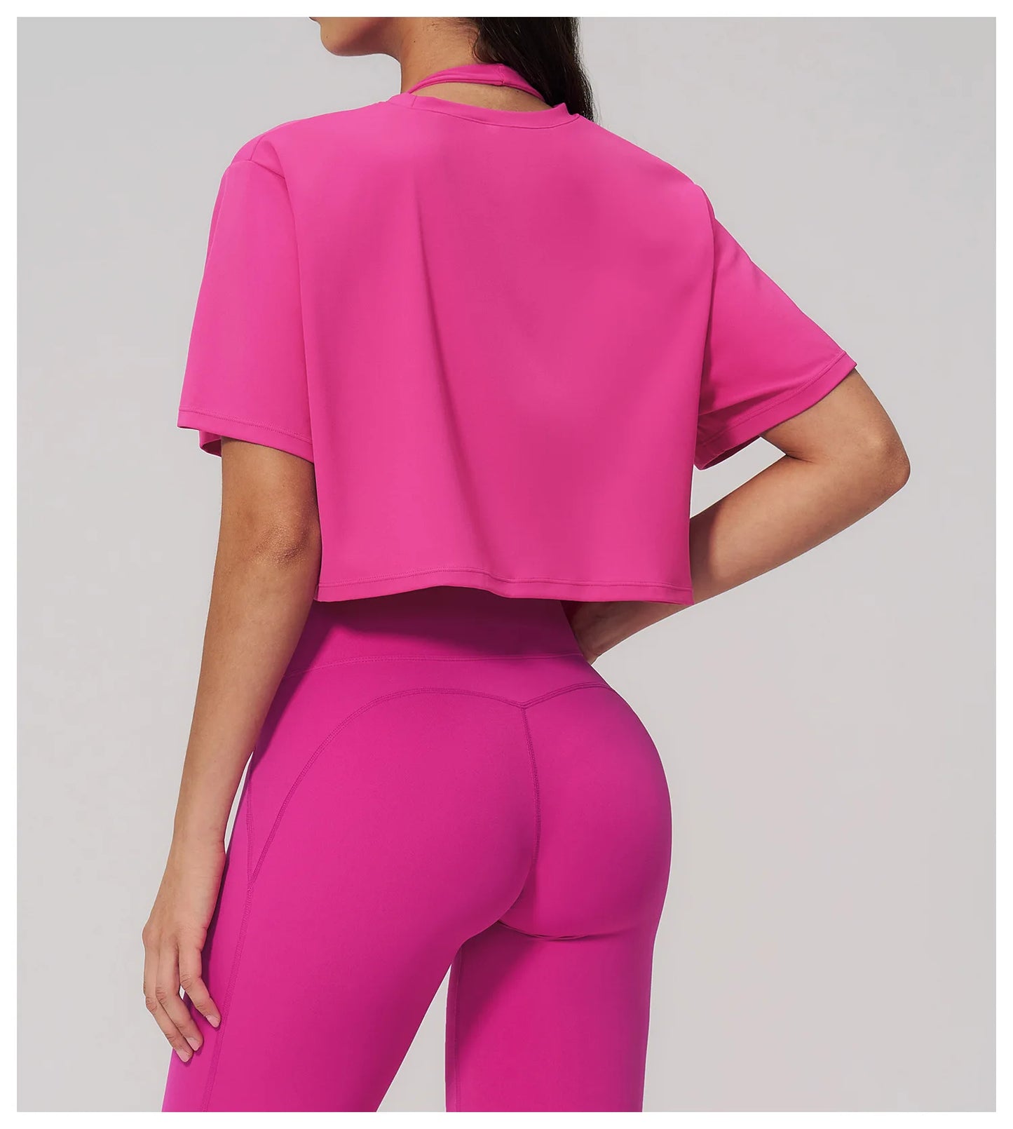 Ropa Mujer Yoga Sports T-Shirts Women Fitness Short Sleeve Gym Workout Shirts Female Outdoor Running Active Wear Sports Shirts
