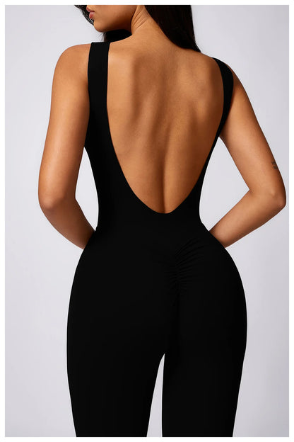 New Gym Women Training Yoga Set Sportswear Women One Piece Jumpsuit Fitness Rompers Female Workout Legging Bodysuits