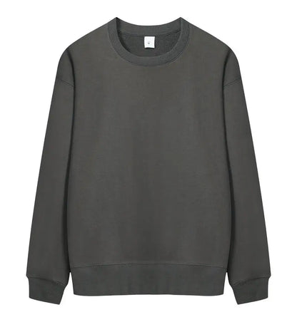530GSM 100% Cotton DIY LOGO BRAND  French Terry High-end Heavy Weight Winter Pullovers Thick Drop-Shoulder Sweatshirt Hoodies