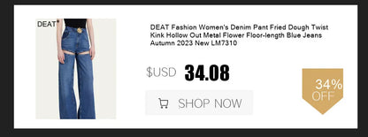 DEAT Fashion Women's Jackets Big Lapel Long Sleves Waist Retraction Zipper 3D Pockets Decoration Coats Spring 2025 New 7AB1819