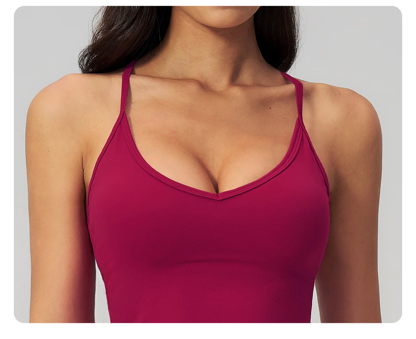 Women Fitness Sports Bra Top Shockproof Gym Workout Vest Quick Drying Pilates Yoga Tank Top Female Running Push Up Underwear