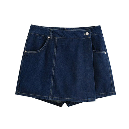 Nlzgmsj  Summer Women's Casual Sets Fashion Mini Skirt Shorts Sets Denim Short Shirt Top Sets For Women Street Women Outfit