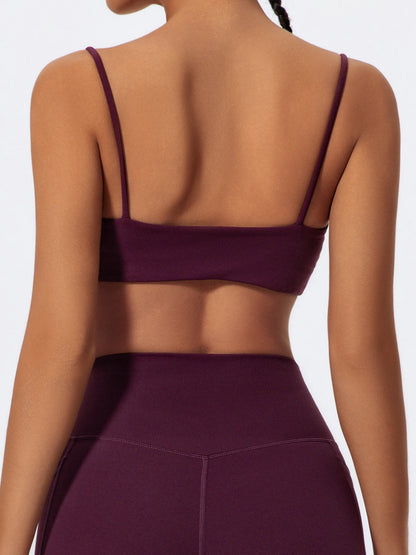 Summer Sling Yoga Bra Women Gym Workout Push Up Brassiere Female Outdoors Sports Underwear Women Fitness Shockproof Crop Top