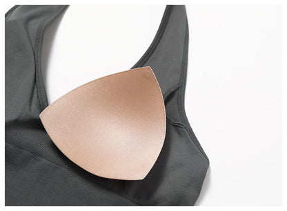 Sexy Seamless Sports Bras Halter Yoga Bra Women Fitness Gym Top Shockproof Running Workout Fast Dry Underwear Female Yoga Vest