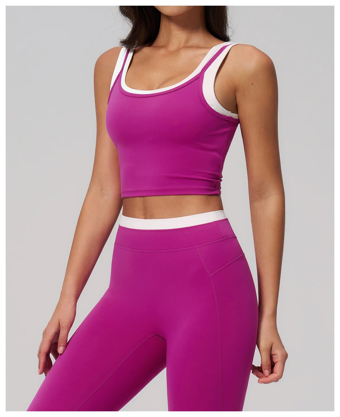Thread Yoga Vest Women's Shockproof Gym Fitness Sports Underwear Sexy Breathable Yoga Bra Female Workout Yoga Vest Sports Bras