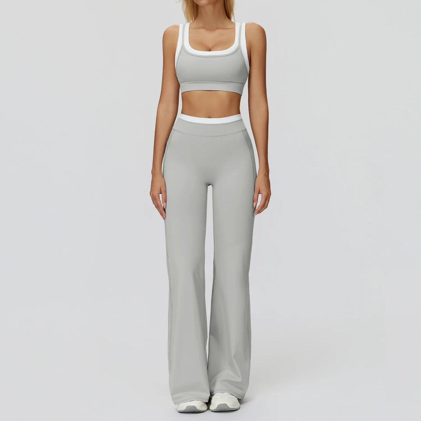 SWELTERING 2PCS Yoga Set Gym Fitness Suit Women Sports Workout Tracksuits Sportswear Female Yoga Suits Sports Bra Gym Leggings