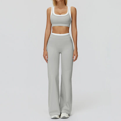 SWELTERING 2PCS Yoga Set Gym Fitness Suit Women Sports Workout Tracksuits Sportswear Female Yoga Suits Sports Bra Gym Leggings