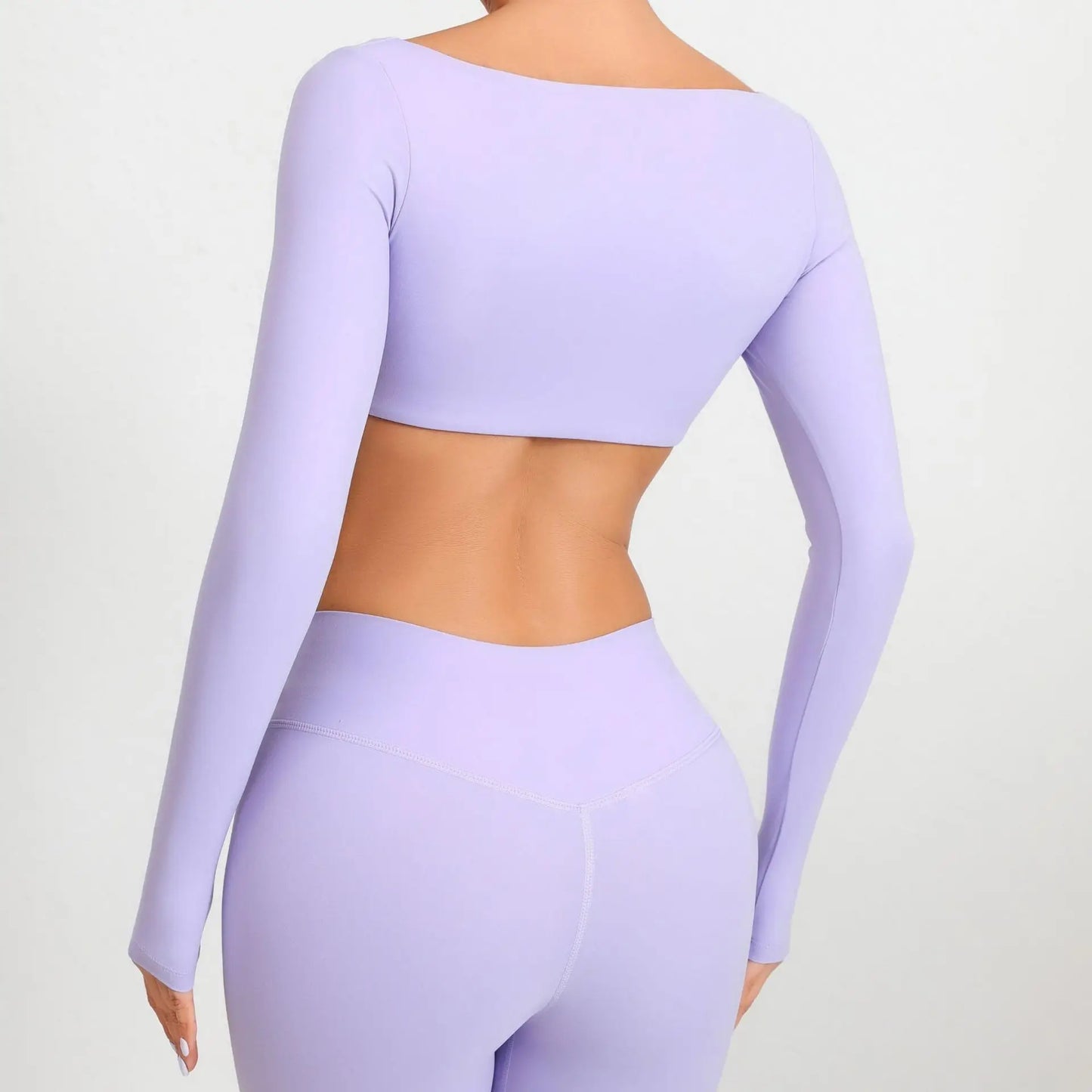Women Yoga Shirts Crop Top Sexy Long Sleeves Shirts for Women Yoga Sports Fitness Sport Gym Clothes Running Push Up Workout Tops