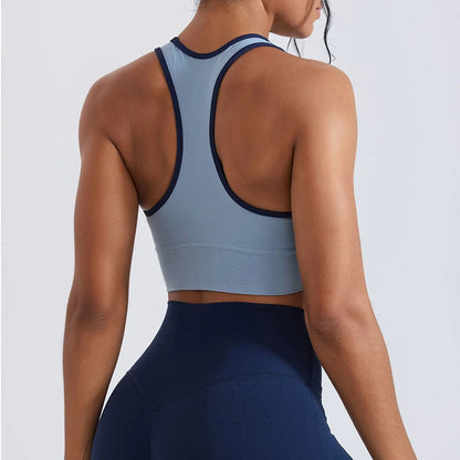 Women Yoga Bra Shockproof Gym Tank Top Sports Underwear Push-Up Workout Crop Top Female Fitness Yoga Vest Gym Training Bras