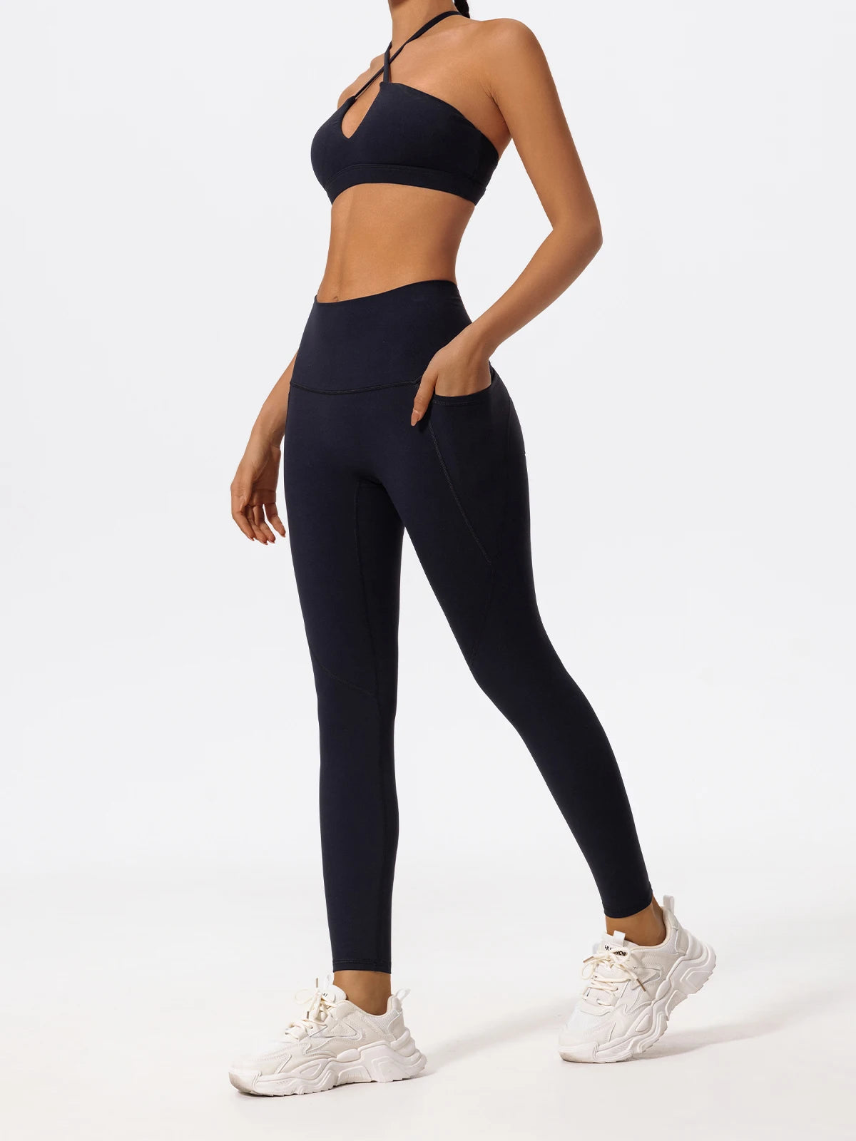 Hearuisavy Ultra-Soft Fabrics 2Pcs Sports Set Women Cross Workout Clothing Gym Suit High Waist Legging Quick Dry Yoga Clothes