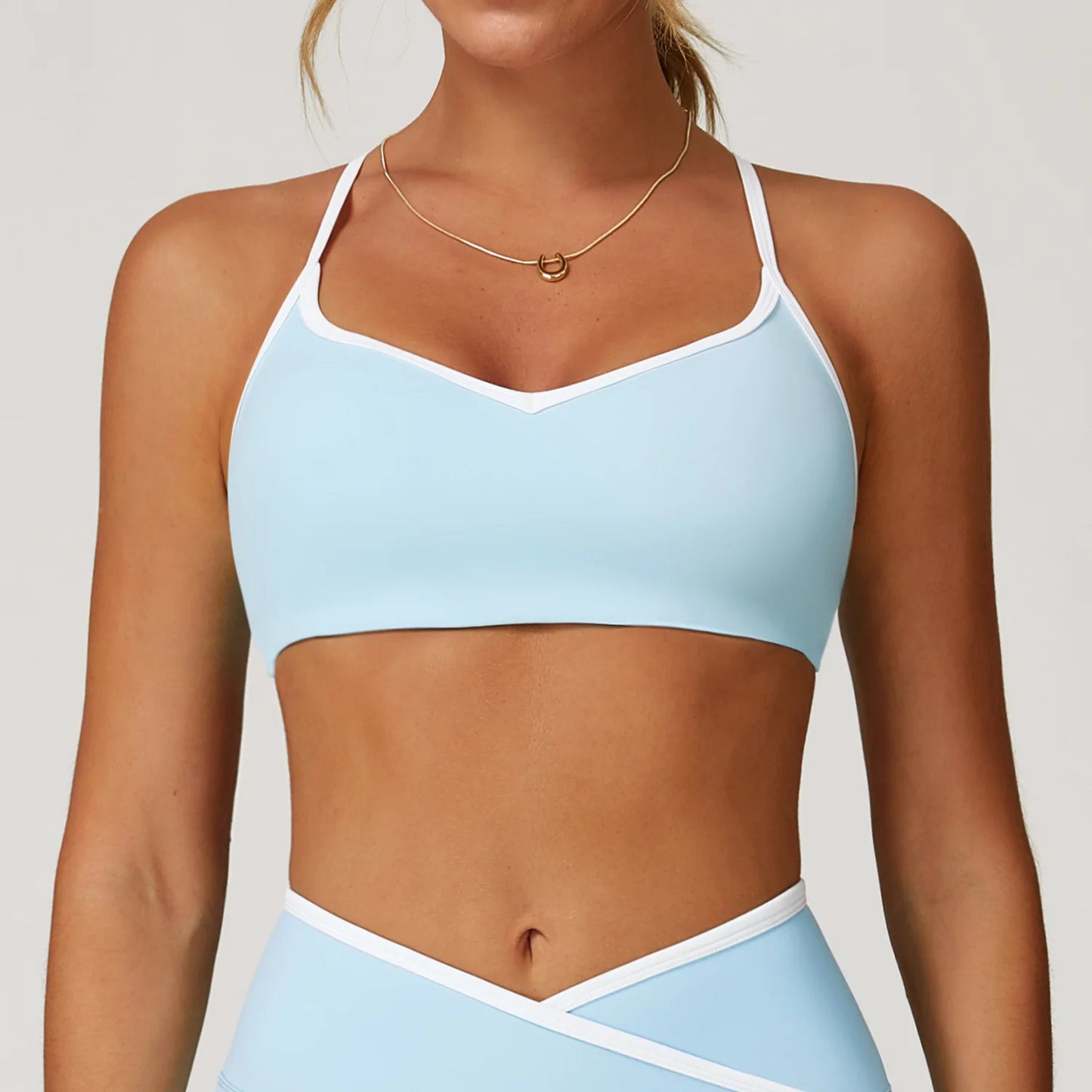 Gym Underwear Sport Bra Women's Sports Bra Anti-sweat Breathable Yoga Bra Shockproof Crop Top Fitness Top Push Up Workout Tops