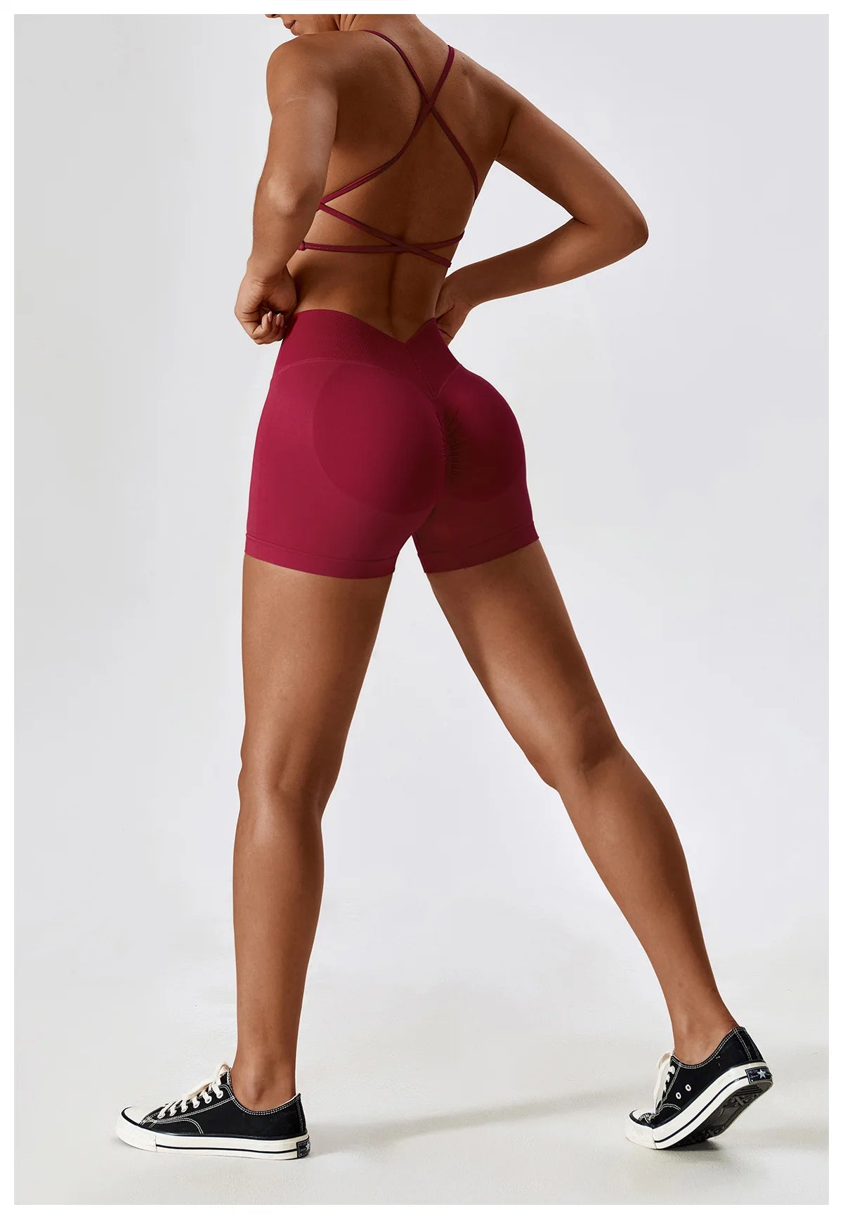 Seamless Yoga Set Gym Suits With Shorts Crop Top Sexy Bra Women's Pants 2 Pieces Set Running Workout Outfit Fitness Clothing