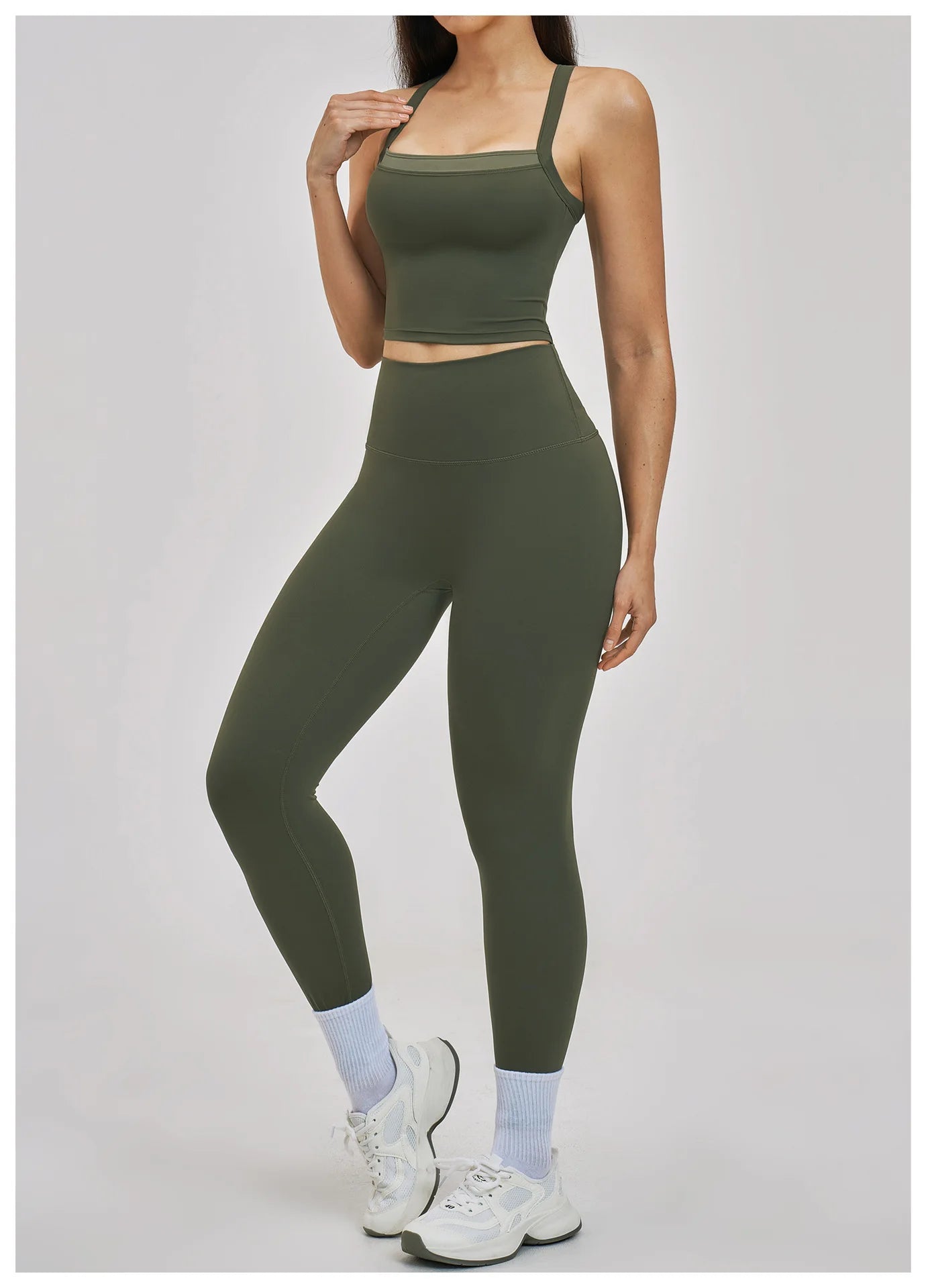 Yoga Vest Women's Shockproof Sports Underwear Gym Fitness Top Yoga Clothes Female Workout Underwear Running Push Up Sports Vest