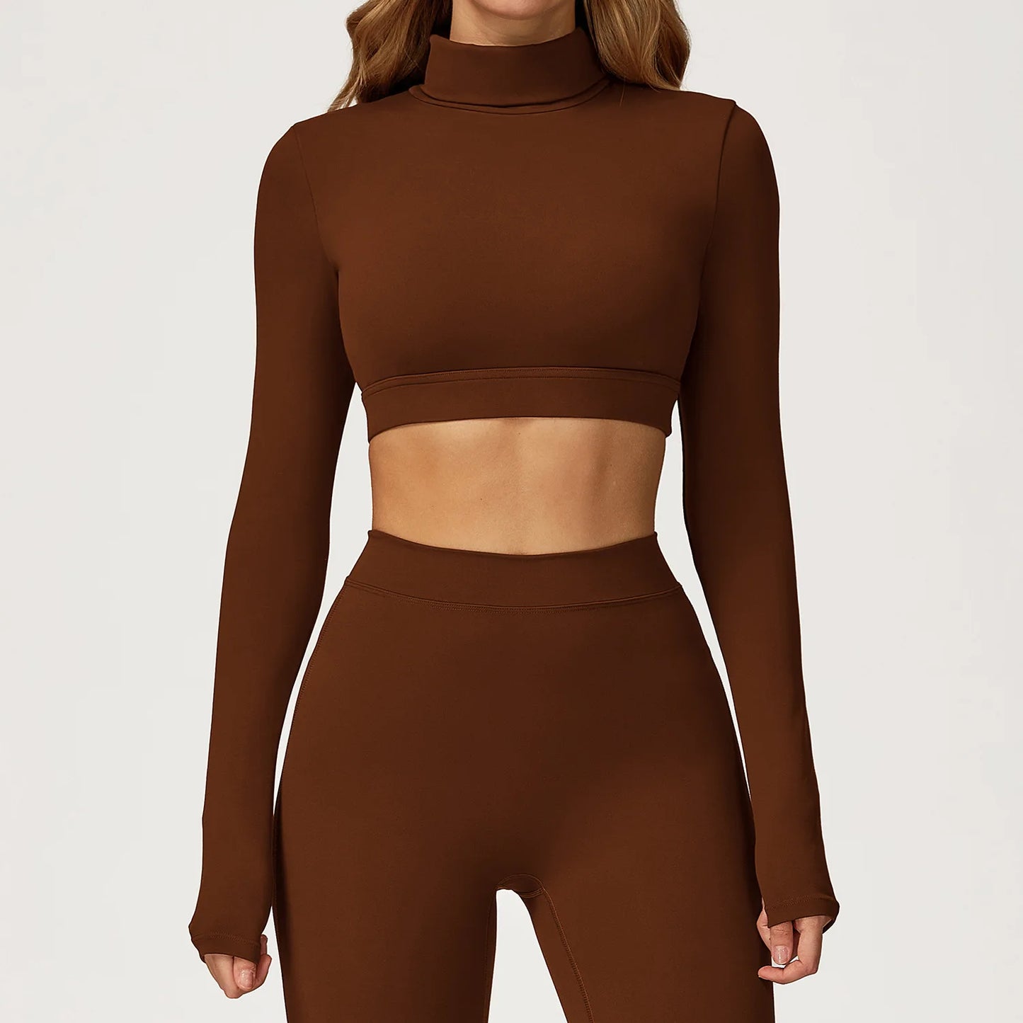 Female Gym Workout Shirts Yoga T-Shirt Fitness Long Sleeve Breathable High Elastic Crop Top Running Push Up Sports T-Shirt