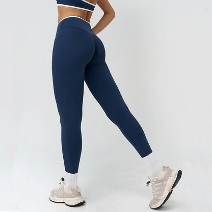 Women High Waist Workout Gym Leggings Yoga Trousers Breathable Sports Pants Female Running Cycling Tights Fitness Yoga Pants